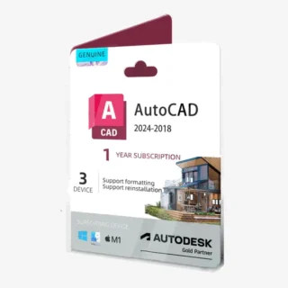 Autodesk AutoCAD 3pc 1year